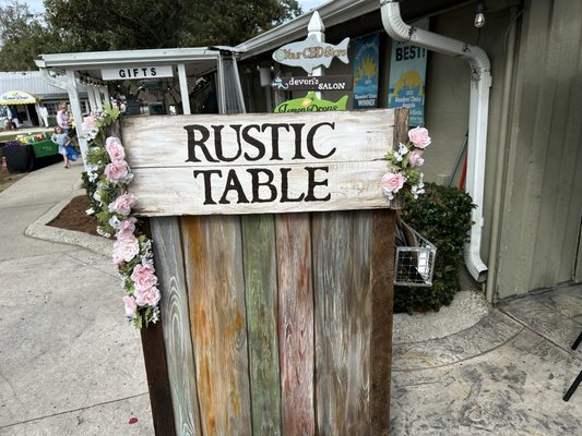 Rustic Table by null