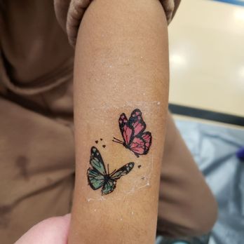 Living Waters Artistry - Custom Temporary Tattoo - Living Waters Artistry - with face paint - Face Painting Near Me Living Waters Artistry - Custom Temporary Tattoo - Living Waters Artistry - with face paint - Face Painting Near Me