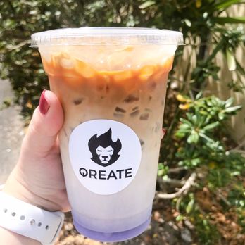 Qreate Coffee + Studio - Purple Pearl - Coffee & Tea Near Me - Orlando, Florida Qreate Coffee + Studio - Purple Pearl - Coffee & Tea Near Me - Orlando, Florida