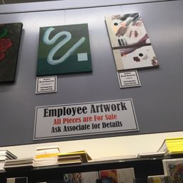 Amazing employee art work