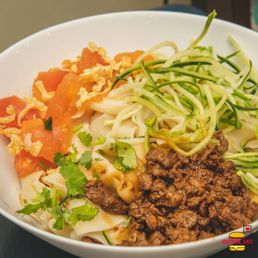 Instagram @fatnam_eats, Dry noodles with Minced pork