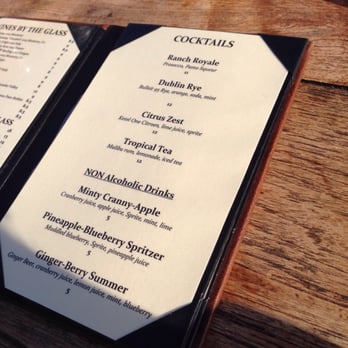 Mission Ranch - Drink list (loved the ranch royale) - Venues & Event Spaces Near Me - Carmel, California Mission Ranch - Drink list (loved the ranch royale) - Venues & Event Spaces Near Me - Carmel, California