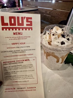 Menu photo 6 Lou's Austin, TX
