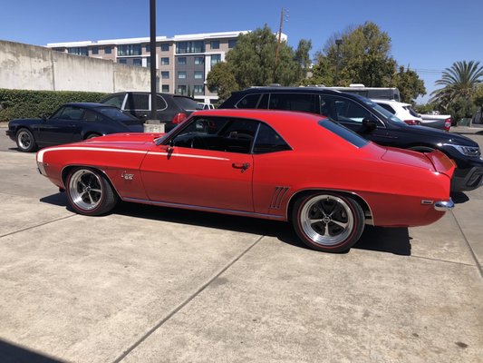 Photo of Custom Alignment-Balance & Brakes - Mountain View, CA, US. '69 Camaro SS/RS with DSE suspension