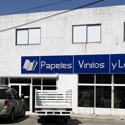 Papeles, Vinilos y Lonas - Fachada