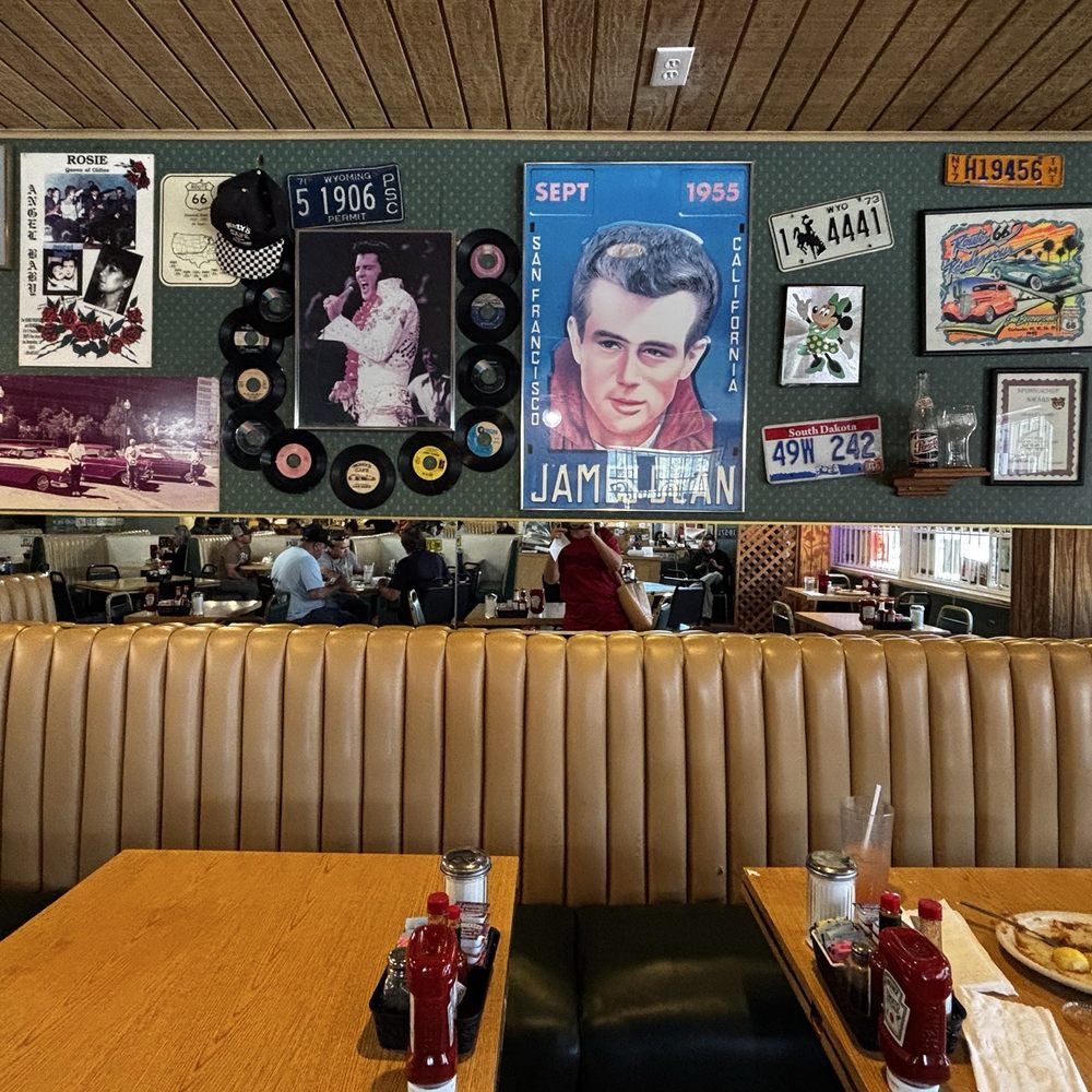 Memorabilia on wall