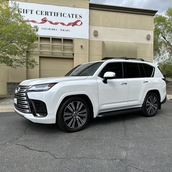 Genesis Window Tinting - Lexus LX600 - Llumar Ceramic tint and Ceramic Coating - Home Window Tinting Near Me - Elk Grove, California Genesis Window Tinting - Lexus LX600 - Llumar Ceramic tint and Ceramic Coating - Home Window Tinting Near Me - Elk Grove, California