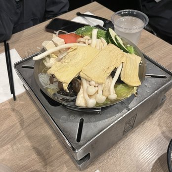 Boiling Point - #7 Mushroom Veggie Hot Soup - Taiwanese Near Me - Irvine, California
