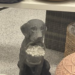 Ross Dress for Less - A doggy statue