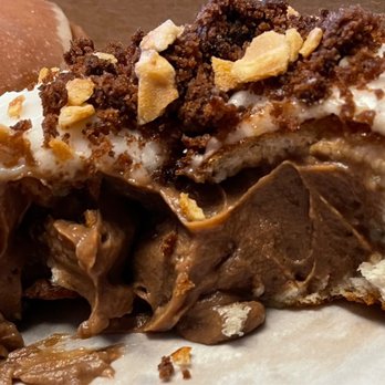 Brewnuts - Creamy chocolate filling! - Donuts Near Me - Cleveland, Ohio