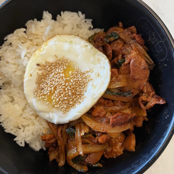 Lee Gimbap - SPICY PORK RICE BOWL - Korean Near Me - Fairfax, Virginia