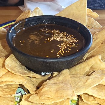 La Casa De La Abuela - Chips and Mole Dip (costs extra) - Mexican Near Me - Pomona, California