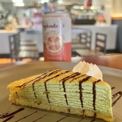 An Nam Vietnamese Grill - Japanese Matcha crepe cake