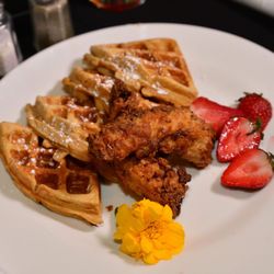 Tastes of Elation - Brunch Chicken and Waffles