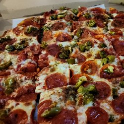 Pucks&pizza - Reko Special Tavern Large. Nice and spicy, perfect crunch. Delicious!