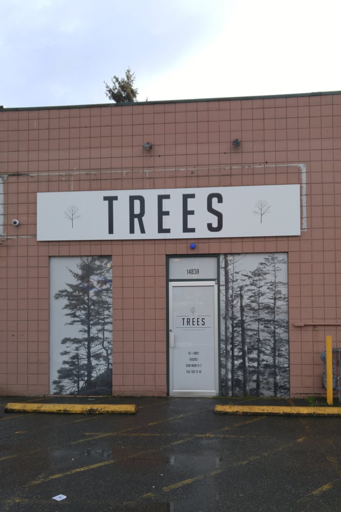 TREES DISPENSARY Updated October 2024 1483A Bowen Road, Nanaimo