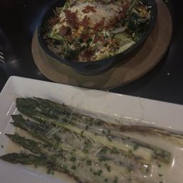 Spinach and Asparagus