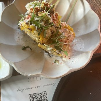 MILA Restaurant - Corn - Mediterranean Near Me - Miami Beach, Florida MILA Restaurant - Corn - Mediterranean Near Me - Miami Beach, Florida