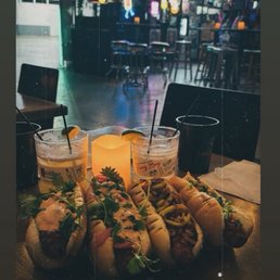 Hot dogs and cocktails Hot dogs and cocktails
