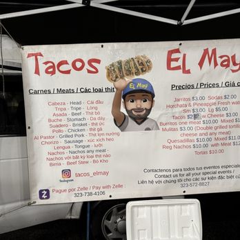 Tacos El May - Street Vendors Near Me - Westminster, California