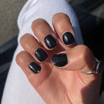 Qtie nails - 2 days after a dip powder manicure - Nail Salons Near Me - Sherman Oaks, California
