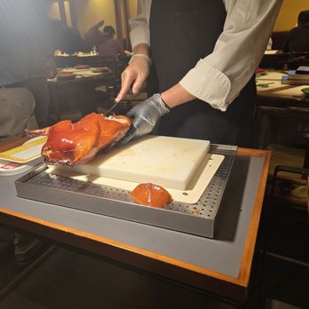 Bistro Na's - Peking duck cut show - Seafood Near Me - Temple City, California Bistro Na's - Peking duck cut show - Seafood Near Me - Temple City, California