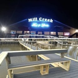 Mill Creek Food & Spirits - The Restaurant from the Dock