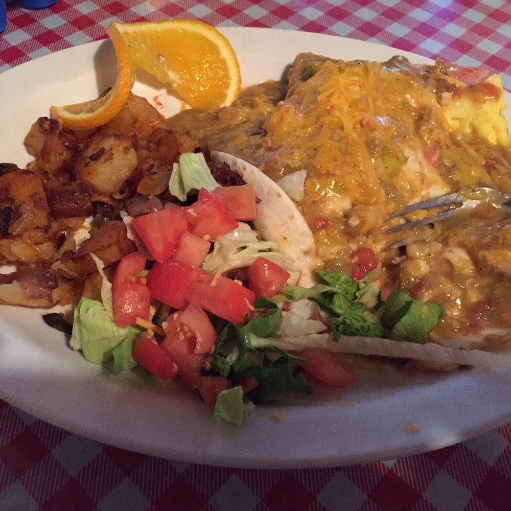 Luxury Diner - Santa Fe breakfast burrito...yum - Diners Near Me - Cheyenne, Wyoming Luxury Diner - Santa Fe breakfast burrito...yum - Diners Near Me - Cheyenne, Wyoming