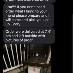 Supreme Liquors - She is threatening to trespass on the property.