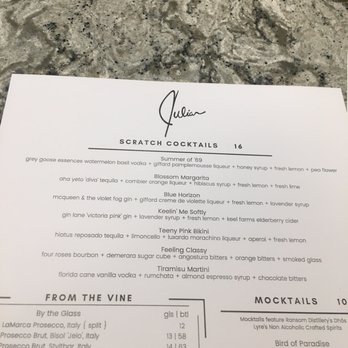 Julian Restaurant - Menu - Tapas/Small Plates Near Me - Tampa, Florida Julian Restaurant - Menu - Tapas/Small Plates Near Me - Tampa, Florida