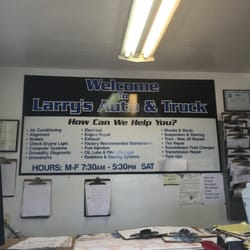 Larry's Auto & Truck Service Center - Inside the office!