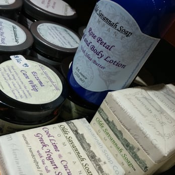 Olde Savannah Soap Company - Fabulous natural and hancrafted soaps and lotions! - Cosmetics & Beauty Supply Near Me - Savannah, Georgia Olde Savannah Soap Company - Fabulous natural and hancrafted soaps and lotions! - Cosmetics & Beauty Supply Near Me - Savannah, Georgia
