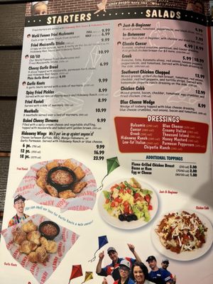 Menu photo 1 Hideaway Pizza Fort Worth, TX