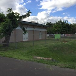 Hawaiian Telcom - Enter thru Fort Barrette Road for there's no entrance from Kama'aha Ave.