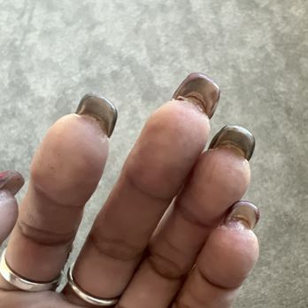 Luxe Nail Bar - Literally hurt! Never had this problem I can't even soak them to take them off. - Nail Salons Near Me - San Antonio, Texas Luxe Nail Bar - Literally hurt! Never had this problem I can't even soak them to take them off. - Nail Salons Near Me - San Antonio, Texas