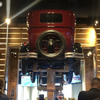Ford's Garage Wesley Chapel - The decor is spot on! When it's someone's birthday they even honk the old fashion home from the bar! - Burgers Near Me - Lutz, Florida