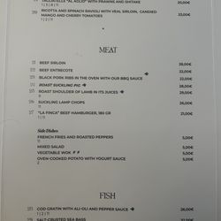 La Finca - Phone number for reservations Food menu Beer option