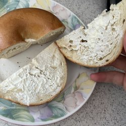 Dunkin' - "Bagel with Cream Cheese"