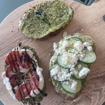 Matcha Magic - Avocado toast flight - Coffee & Tea Near Me - Seattle, Washington Matcha Magic - Avocado toast flight - Coffee & Tea Near Me - Seattle, Washington