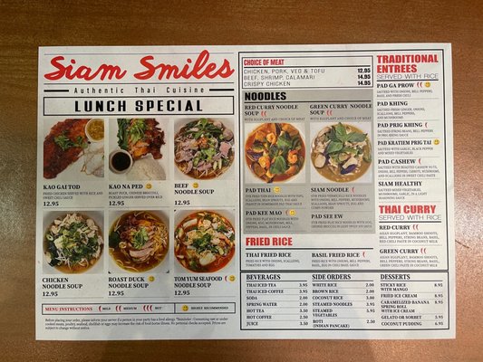 Menu photo 3 Siam Smiles Matawan, NJ Menu photo 3 Siam Smiles Matawan, NJ