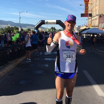Missoula Marathon - About 42nd overall in 3:06:53 - Races & Competitions Near Me