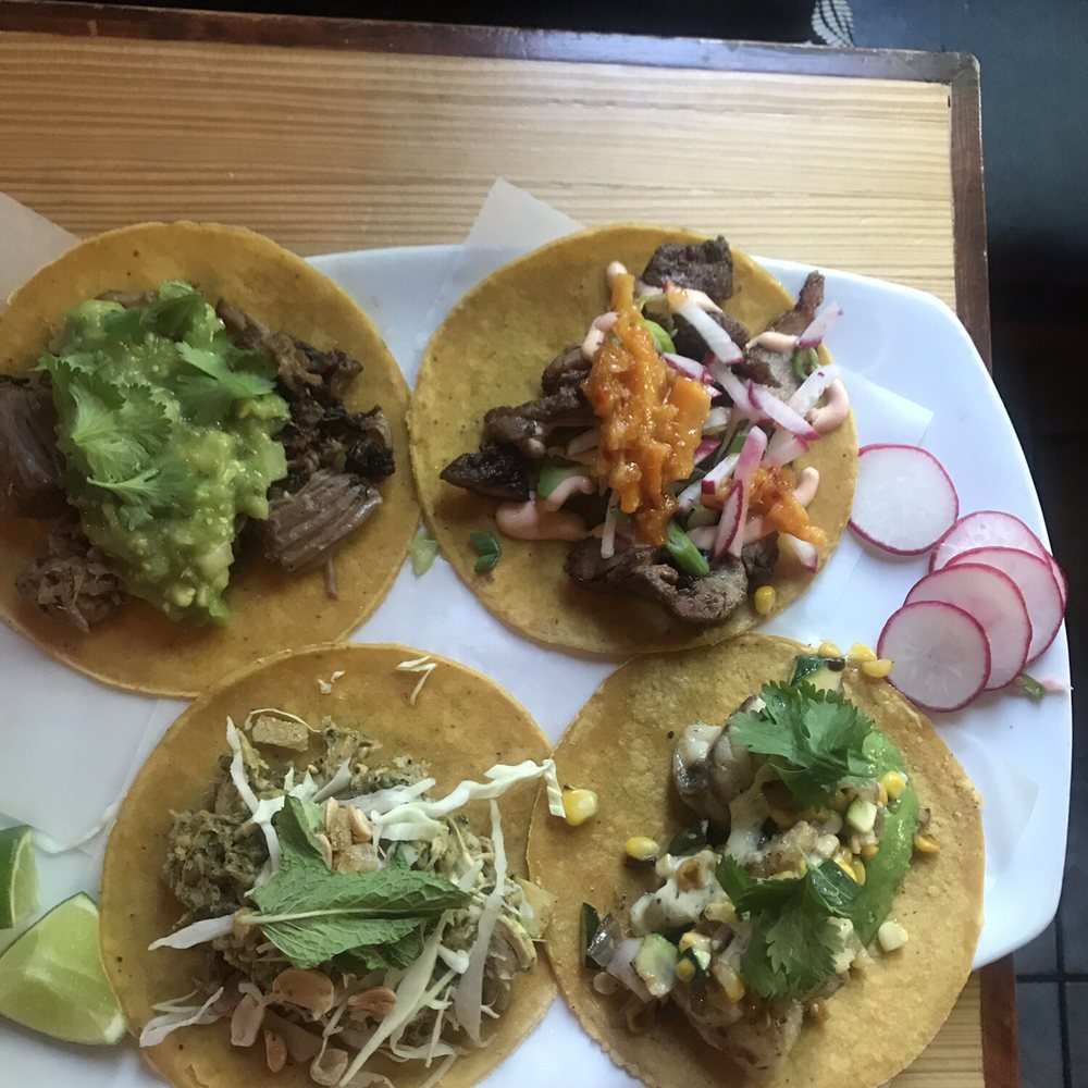TacoVino - Pecking duck, carnitas, curry chicken and monk fish taco - Wine Bars Near Me - Corvallis, Oregon TacoVino - Pecking duck, carnitas, curry chicken and monk fish taco - Wine Bars Near Me - Corvallis, Oregon