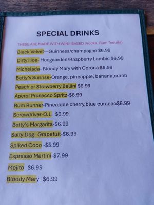 Menu photo 6 Betty’s Porch Helen, GA Menu photo 6 Betty’s Porch Helen, GA