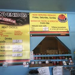 Juan's Tacos - Menu