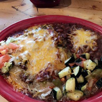 Baca Boys Cafe - Christmas beef enchiladas with beans and calabacitas - New Mexican Cuisine Near Me - Albuquerque, New Mexico Baca Boys Cafe - Christmas beef enchiladas with beans and calabacitas - New Mexican Cuisine Near Me - Albuquerque, New Mexico