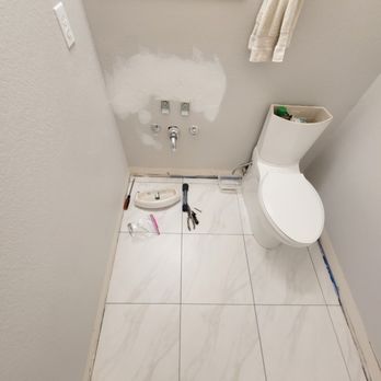 Modern Tile Installation - Tiling Near Me