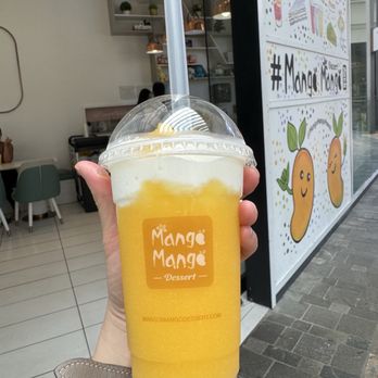 Mango Mango Dessert - Mango D1. Coconut Mango Smoothie-o / 芒椰粒粒爽 - Juice Bars & Smoothies Near Me - Honolulu, Hawaii