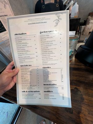 Menu photo 1 The Coffee Garden Houston, TX Menu photo 1 The Coffee Garden Houston, TX