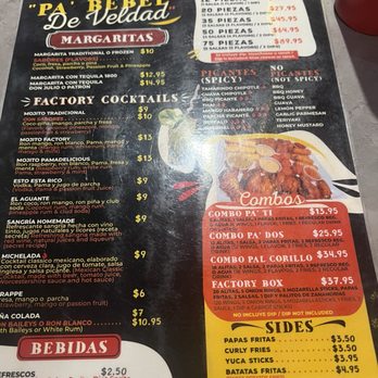Wings Factory - Menu - Chicken Wings Near Me - San Juan, Puerto Rico Wings Factory - Menu - Chicken Wings Near Me - San Juan, Puerto Rico