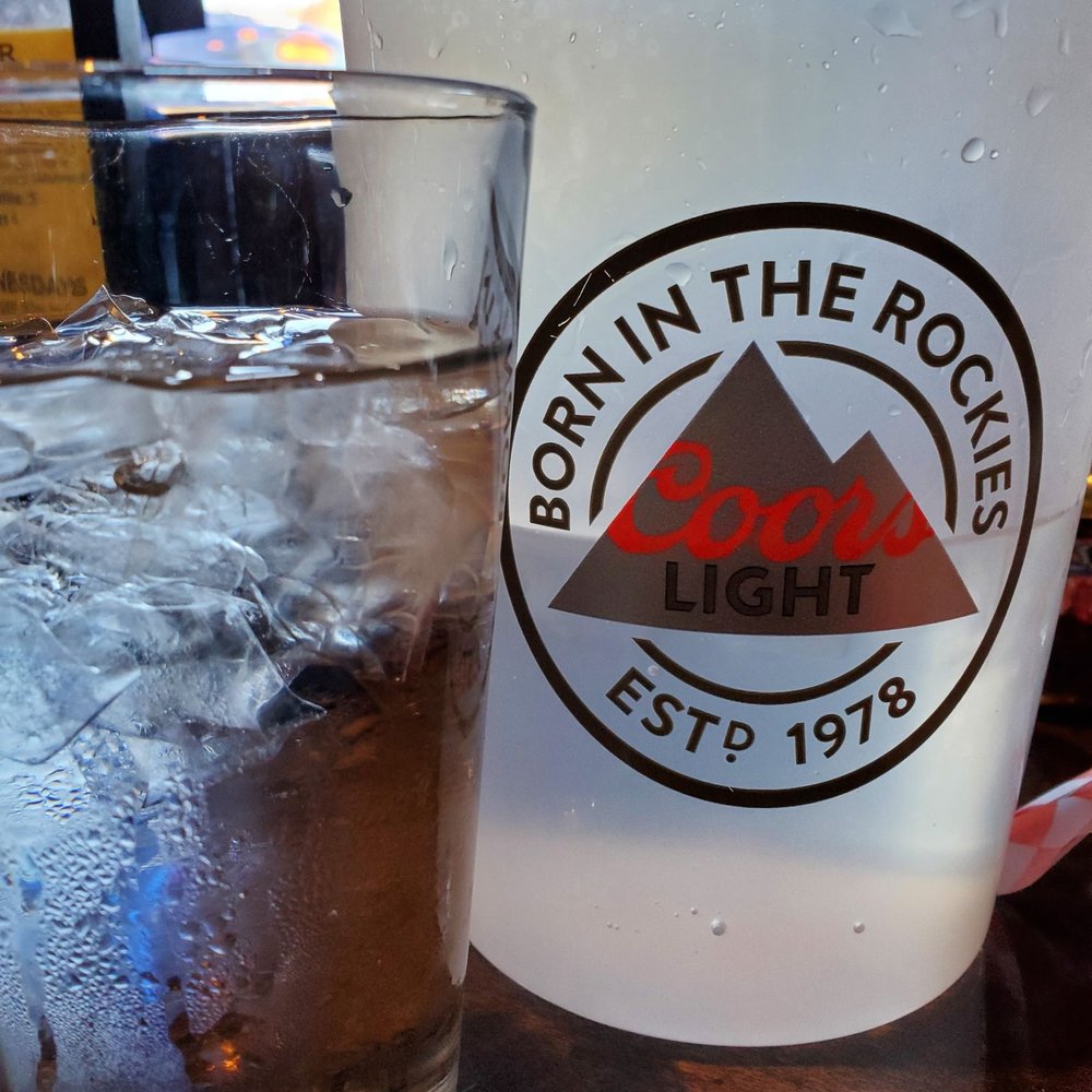The Old County - Water pitcher with ice water - Sports Bars Near Me - Seattle, Washington The Old County - Water pitcher with ice water - Sports Bars Near Me - Seattle, Washington